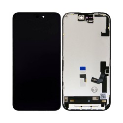 Touch+Display Apple iPhone 16 com IC Substituição (JK) Preto